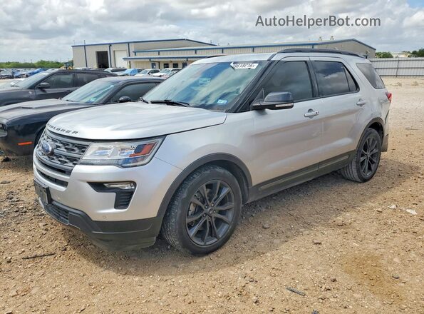 1FM5K7D83KGA60031 2019 FORD EXPLORER Серебряный Передняя левая четверть