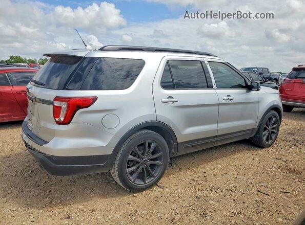 1FM5K7D83KGA60031 2019 FORD EXPLORER Серебряный Задняя правая четверть