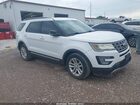 2017 Ford Explorer Xlt White vin: 1FM5K7D84HGA42503