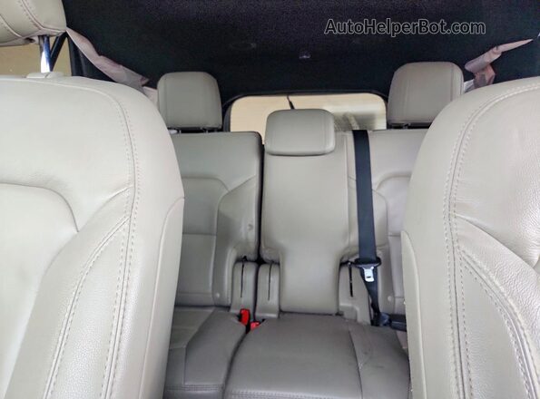 1FM5K7D84JGC25308 2018 FORD EXPLORER Burgundy Հետևի նստատեղերի տեսք