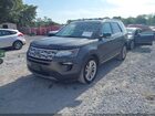 2018 Ford Explorer Xlt Gray vin: 1FM5K7D84JGC33490