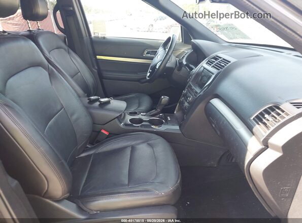 1FM5K7D84JGC33490 2018 FORD EXPLORER Gray Սալոնի դիմացի տեսք