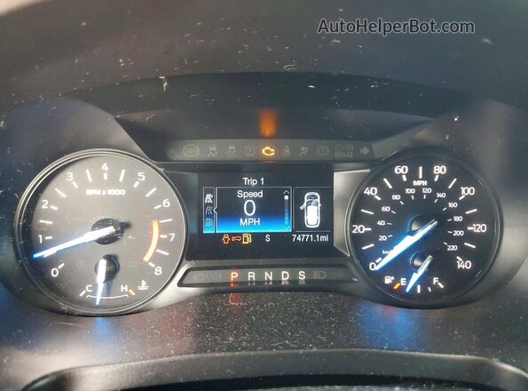 1FM5K7D84KGA07547 2019 FORD EXPLORER Серебряный Вид щитка приборов