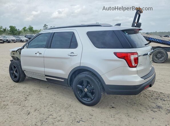 1FM5K7D84KGA07547 2019 FORD EXPLORER Серебряный Задняя левая четверть