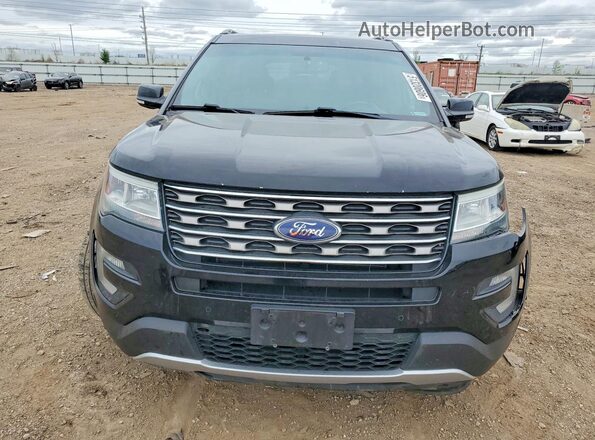 1FM5K7D85GGC47004 2016 FORD EXPLORER Черный Вид спереди