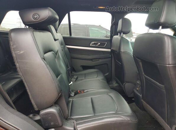 1FM5K7D85GGC47004 2016 FORD EXPLORER Черный Вид задних сидений