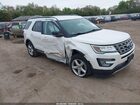 2017 Ford Explorer Xlt White vin: 1FM5K7D85HGD50957