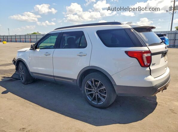 1FM5K7D85HGD82601 2017 FORD EXPLORER Белый Задняя левая четверть