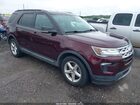 2018 Ford Explorer Xlt Темно-бордовый vin: 1FM5K7D85JGC63792