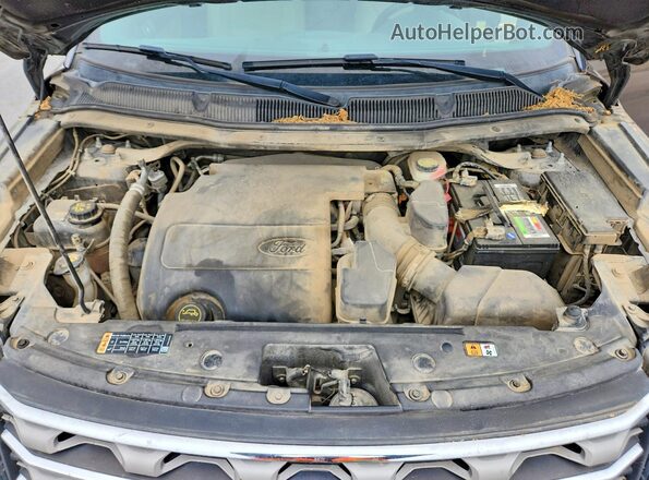 1FM5K7D86GGC33127 2016 FORD EXPLORER Brown Widok komory silnika