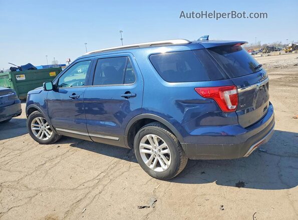 1FM5K7D86HGA02665 2017 FORD FORD EXPLORER Blue Tył lewy