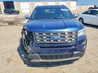 2017 Ford Explorer Xlt Blue vin: 1FM5K7D86HGA02665