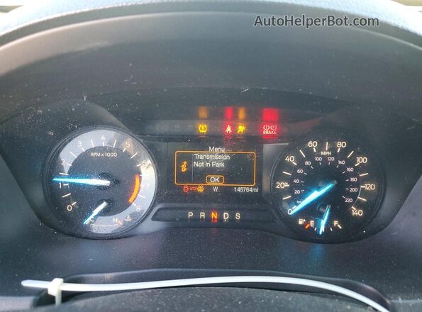 1FM5K7D86HGA11964 2017 FORD EXPLORER Серебряный Вид щитка приборов