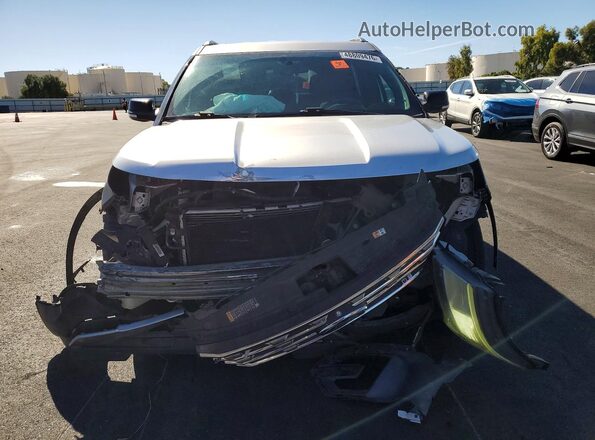 1FM5K7D86HGA11964 2017 FORD EXPLORER Серебряный Вид спереди