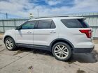 2017 Ford Explorer Xlt White vin: 1FM5K7D86HGD90545