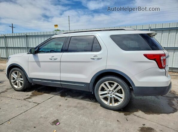 1FM5K7D86HGD90545 2017 FORD EXPLORER White Задня ліва чверть
