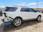 2017 Ford Explorer Xlt White vin: 1FM5K7D86HGD90545