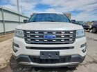 2017 Ford Explorer Xlt White vin: 1FM5K7D86HGD90545
