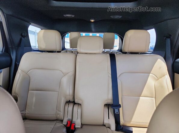 1FM5K7D86HGD90545 2017 FORD EXPLORER White Вид задніх сидінь