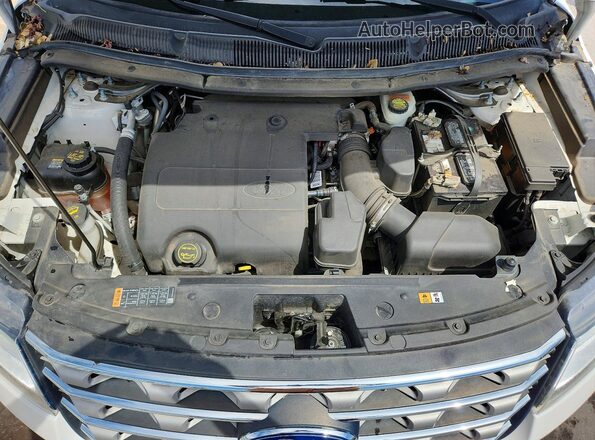 1FM5K7D86HGD90545 2017 FORD EXPLORER White Вид підкапотного простору