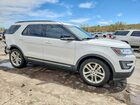 2017 Ford Explorer Xlt White vin: 1FM5K7D86HGD90545