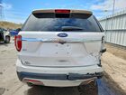 2017 Ford Explorer Xlt White vin: 1FM5K7D86HGD90545
