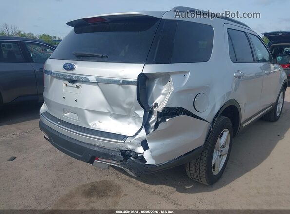 1FM5K7D86JGA35073 2018 FORD FORD EXPLORER Серебряный Вид спереди