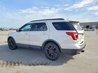 2018 Ford Explorer Xlt White vin: 1FM5K7D86JGC06212