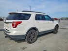 2018 Ford Explorer Xlt White vin: 1FM5K7D86JGC06212