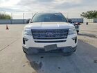2018 Ford Explorer Xlt White vin: 1FM5K7D86JGC06212