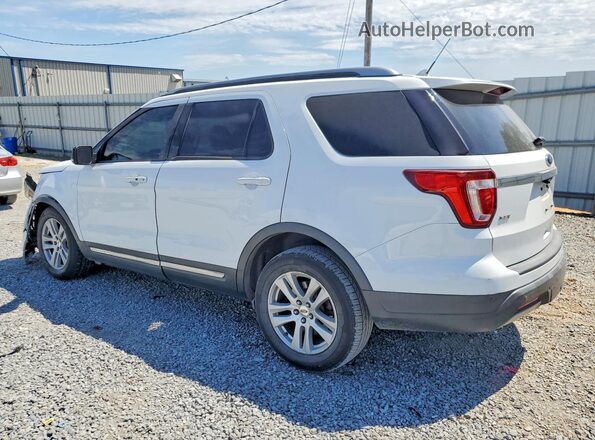 1FM5K7D86KGA36385 2019 FORD EXPLORER Белый Задняя левая четверть