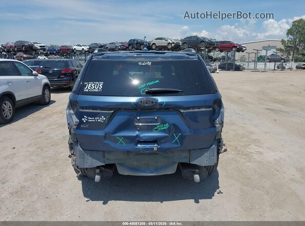 1FM5K7D86KGA44955 2019 FORD FORD EXPLORER Синий 