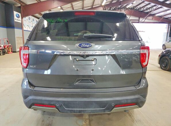 1FM5K7D86KGA71833 2019 FORD EXPLORER Серый Вид сзади