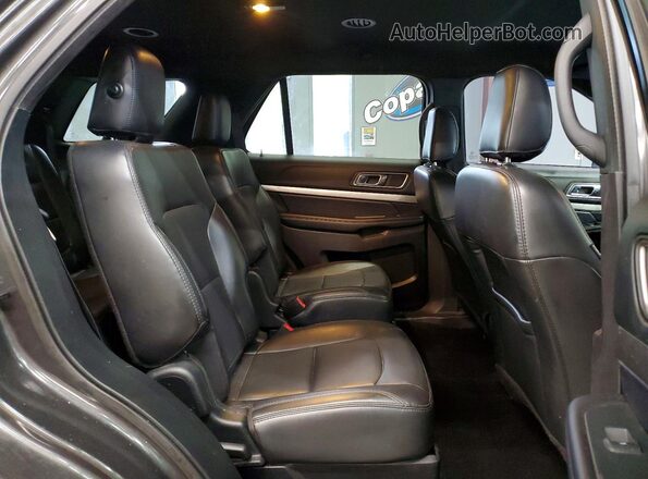 1FM5K7D86KGA71833 2019 FORD EXPLORER Серый Вид задней части салона