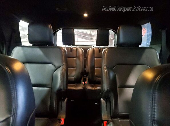 1FM5K7D86KGA71833 2019 FORD EXPLORER Серый Вид задних сидений