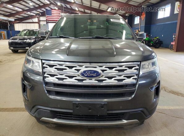 1FM5K7D86KGA71833 2019 FORD EXPLORER Серый Вид спереди