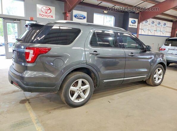 1FM5K7D86KGA71833 2019 FORD EXPLORER Серый Задняя правая четверть