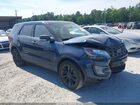 2017 Ford Explorer Xlt Blue vin: 1FM5K7D87HGD80316