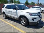 2018 Ford Explorer Xlt White vin: 1FM5K7D87JGA19559