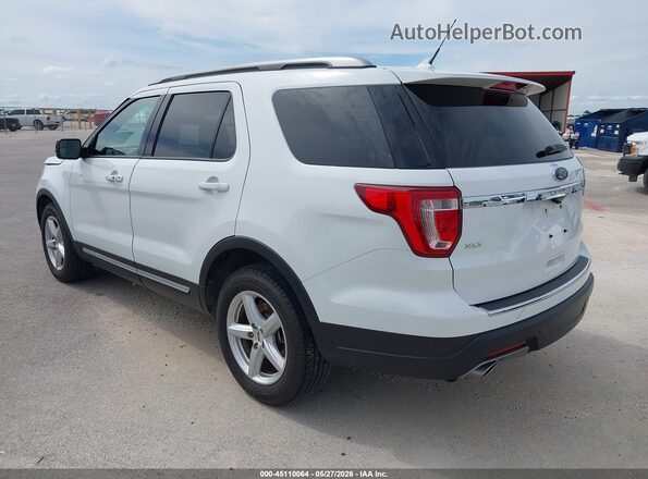 1FM5K7D87JGC45133 2018 FORD EXPLORER White Tył lewy