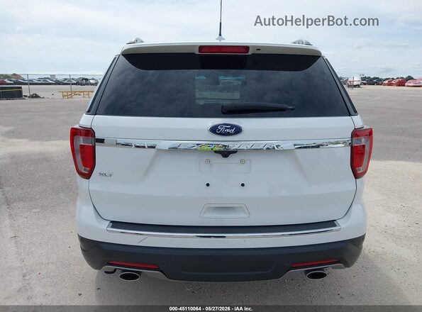 1FM5K7D87JGC45133 2018 FORD EXPLORER White 