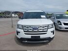 2018 Ford Explorer Xlt White vin: 1FM5K7D87JGC45133