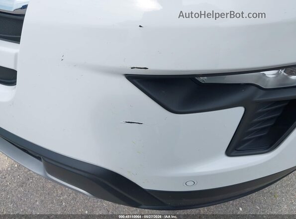1FM5K7D87JGC45133 2018 FORD EXPLORER White Widok zestawu wskaźników