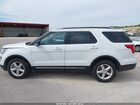 2018 Ford Explorer Xlt White vin: 1FM5K7D87JGC45133