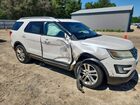 2017 Ford Explorer Xlt White vin: 1FM5K7D88HGA01906