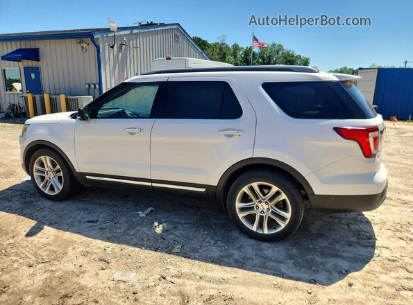 1FM5K7D88HGA01906 2017 FORD EXPLORER White Trasero izquierdo