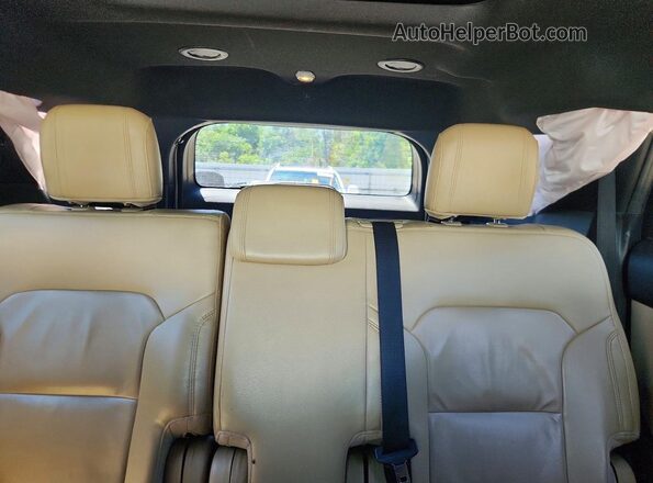 1FM5K7D88HGA01906 2017 FORD EXPLORER White Vista de los asientos traseros