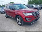 2017 Ford Explorer Xlt Red vin: 1FM5K7D88HGA75584