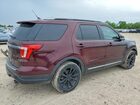 2018 Ford Explorer Xlt Maroon vin: 1FM5K7D88JGA13530