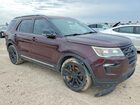 2018 Ford Explorer Xlt Maroon vin: 1FM5K7D88JGA13530